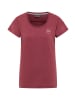 ELBSAND T-Shirt Ragne in Ruby