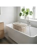 NUXIO Wäscheständer für die Badewanne, FALLA in Grau, (B) 40 x (H) 82 x (L) 96 cm