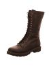 Esgano Damenschnürrstiefel kalt flach  in  Schwarz
