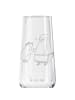 Mr. & Mrs. Panda Sektglas Pinguin mit Kind ohne Spruch in Transparent