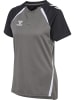 Hummel Druckknopf Polo Hmllead Damen in STEEL GRAY/ASPHALT