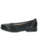 Caprice Ballerina in BLACK NAPPA