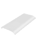 Home Nature Wohnkonzept Vordach aus Polycarbonat mattiert in transparent 100x44x5 cm