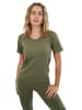 Stark Soul® Sport Shirt Damen Racer - Seamless Laufshirt in khaki