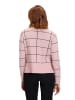 Betty Barclay Strickpullover langarm in Patch Rosé/Black