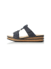 rieker Pantolette 629K9 in blau