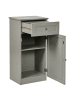 Beliani Badezimmerschrank ATJONI in Grau - (W) 40 x (H) 82 x (L) 30 cm