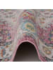 Pergamon Indoor Outdoor Teppich Lagos Vintage in Rosa