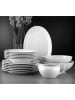 Seltmann Weiden 16er Set Tafelservice Rondo Liane Weiß in weiß
