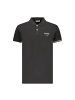 Iceberg Schwarz Baumwolle Herren Polo Hemd