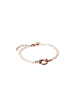 PURELEI Armband Pearl Charm in Rosegold