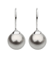 Nenalina Ohrringe 925 Sterling Silber in Grau