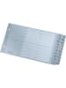 Leitz Register A5 quer A-Z PP 20 Blatt grau