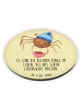 Mr. & Mrs. Panda magnet Spinne Agathe Kaffee mit Spruch in Gelb Pastell