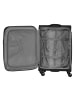 D&N Travel Line 6400 2-4-Rollen Kofferset 3tlg. schwarz I