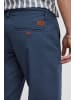 BLEND Leinenhose BHLanias 20711284ME lange Leinenhose mit Kordel im Bund in Blau