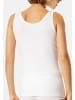 UNCOVER BY SCHIESSER Unterhemd / Tanktop Cotton in Weiß / Schwarz