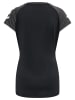 Hummel Hummel T-Shirt Hmlcore Volleyball Damen Dehnbarem Atmungsaktiv Schnelltrocknend in BLACK