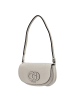 Guess Calebra XBody Flap - Umhängetasche 24 cm (black) in off white