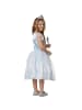 tectake Bezauberndes Kleid in hellblauer und weißer Farbe, weiß/blau