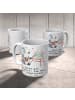 Mr. & Mrs. Panda Kaffeetasse Künstlerin Chaos mit Spruch in Weiß