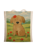 Mr. & Mrs. Panda Shopping Tasche Hund Dame Design ohne Spruch in Weiß