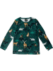 Villervalla Langarmshirt Winter Forest XT in dunkelgruen