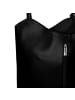 Toscanto Toscanto Schultertasche, Rucksack Leder schwarz ca. 28cm