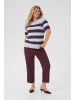 KAFFE curve Strickpullover KClizzy Regular fit in Windsurfer / Fudge Wide Stripe