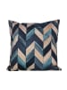 JACK 1 x Outdoor Kissenhülle 45x45cm Motiv Linear Petrol