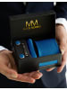 Massi Morino  Krawatten-Set in Royalblau