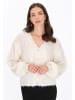 Usha Women Cardigan in cream