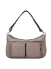LIEBESKIND BERLIN Maia Schultertasche M Leder 35 cm in neutral gray