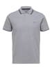 SELECTED HOMME Poloshirt SLHDANTE SPORT in Grau