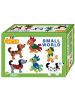Hama Geschenkpackung Kleine Welt, Papagei/Hund, Midi-Bügelperlen - ab 5 Jahren