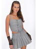 myMo ROCKS Women Top in grey
