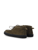 Bianco Wildlederstiefelette in OliveBlack