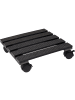 PROGARDEN Pflanzenroller in schwarz