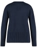 Gerry Weber Kuscheliger Strickpullover mit Saumschlitz in Blau