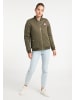 myMo Winterjacke in Militär Oliv
