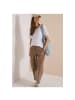 Cecil Hose in earthy taupe