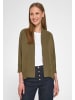 PETER HAHN Strickjacke Cotton in olive