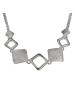 SilberDream 925 Sterling Silber Damen SilberDream Halsketten Karo  ca. 45cm