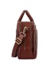 Leonhard Heyden Cambridge Aktentasche Leder 40 cm in rotbraun