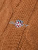 Gant Strickpullover in cognac - 0007