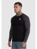 SikSilk Long Sleef in black/grey