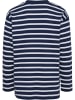 Hummel T-Shirt Hmljr Loose Kinder in DRESS BLUES/WHITE