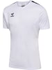 Hummel T-Shirt "Hmlauthentic Pl Jersey S/S" in Weiß