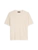 Marc O'Polo Kurzarm-Pullover regular in Chalky Sand