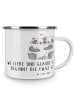 Mr. & Mrs. Panda Becher Emaille Kirchliche Trauung Liebe Glaube ... in Transparent